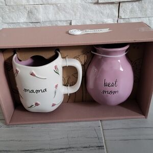 Rae Dunn MAMA Mug Set